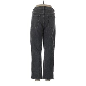 7 For All Mankind Womens Gray Distressed Boyfriend Jeans Size 32 High Rise